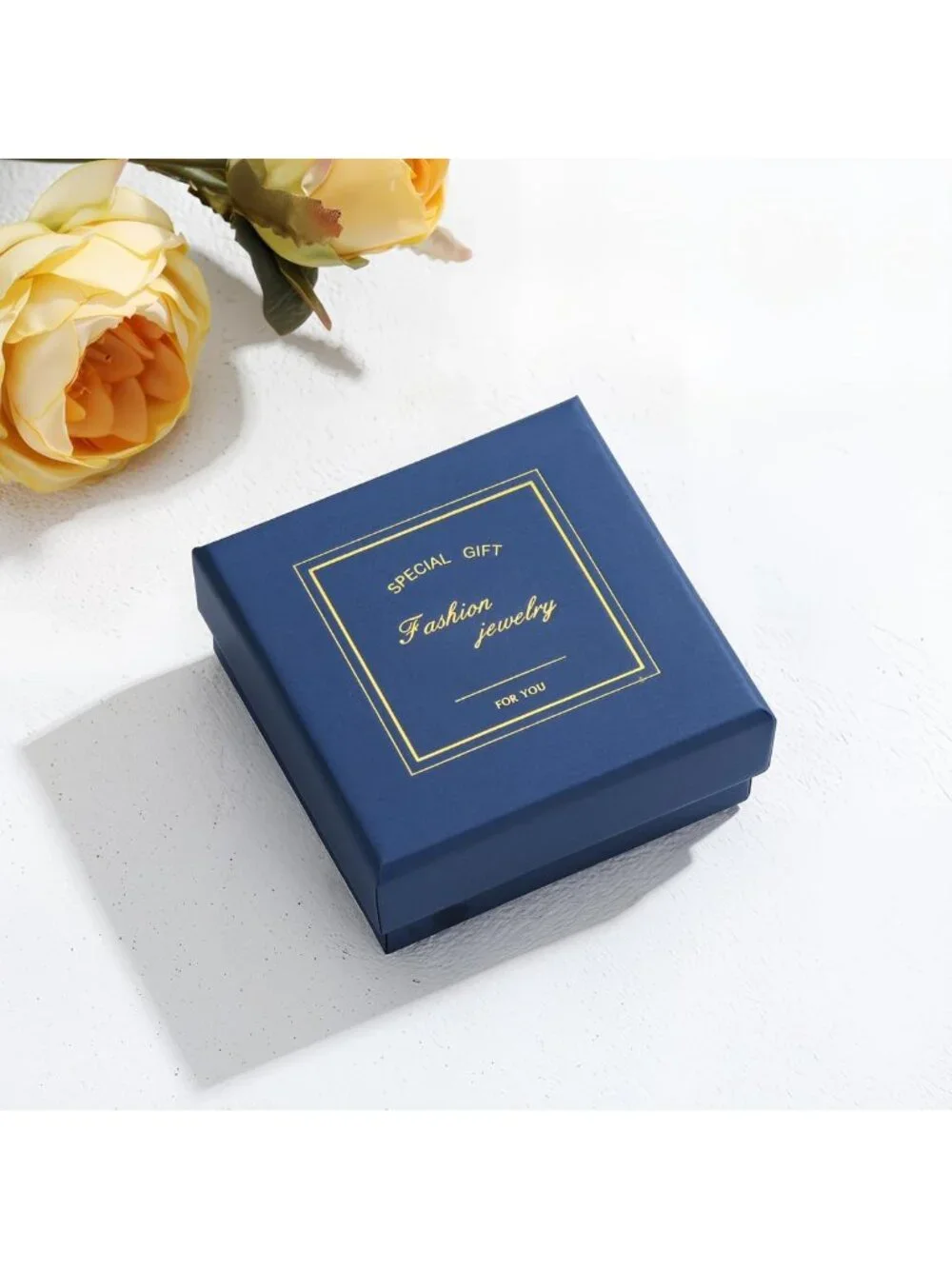 Elegant Crystal Cufflinks for Men - Shiny Suit Accessories in Gift Box, Perfect
